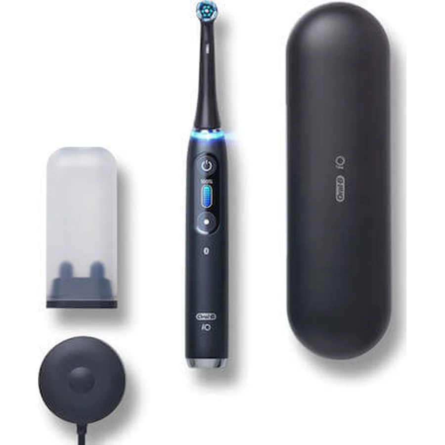 ORAL-B Electric Toothbrush iO Series 9 Magnetic Black Onyx New Technology with Timer & Pressure Sensor in Black Color