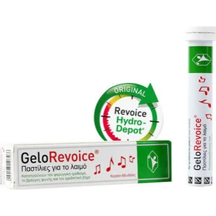 GELOREVOICE Boskamp Cereza Mentolado para Garganta Seca, Garganta Irritada y Ronquera