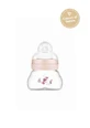 MAM Fles Matt Feel Good Glazen fles met siliconen voering, vanaf 0 maanden 382SG 90ml