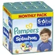 PAMPERS Splashers Luier Zwemkleding Nr. 5-6 Voor 14+ kg 80 Stuks Doos