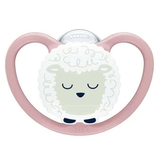 Chupete NUK Perfect Match Air Night de silicona para 6-18 meses, con bolsa