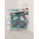 ROYALTY Children's Fabric Mask Light Blue Clouds & Rainbow x1