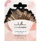 AMBITAS Invisibobble Sprunchie Slim True Golden-haar linten in zwart & bronskleur 2 stuks