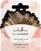 AMBITAS Invisibobble Sprunchie Slim True Cintas de pelo dorado en color negro y bronce 2 piezas