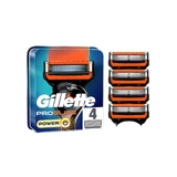 GILLETTE Fusion ProGlide Power têtes de rasoir de remplacement, 4 pièces