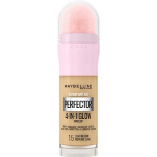 MAYBELLINE Instant Anti-Age Perfector 4-in-1 Glow Makeup Multipurpose Makeup for Glowing Skin 20ml 1.5 Light Medium