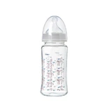 KORRES Agali Glazen Traagstroomfles Met Siliconen Mondstuk 0m+ 230ml