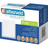 KARABINIS Alfashield Gaze Steril 17x30 x12 Stück
