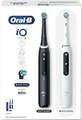 ORAL B IO Series 5 Duo Pack Electric Toothbrush with Pressure Sensor &amp; Travel Case Black &amp; White