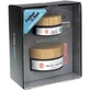 WISE MEN Estuche de peluquería para padre e hijo con pomada de fijación fuerte para hombre Velvet Pomade 100ml y pomada de fijación fuerte para niños Velvet Pomade 30ml