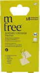 M-FREE Parches de Citronela Aromática Pegatinas Repelentes de Insectos Citronela Aromática Apta para Niños x18 Pegatinas