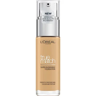 LOREAL True Match Super Blendable Foundation - Fond de teint liquide hydratant 30ml 4D Golden Natural