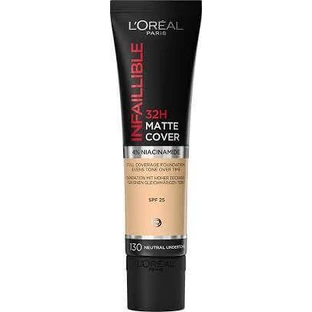 LOREAL Infaillible 32h Matte Cover Maquillaje Facial Para una Cobertura Mate de Larga Duración 135 Subtono Cálido