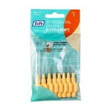 TEPE Extra Soft Intermediate Brushes Very Soft No.1 0,45mm Yellow x8