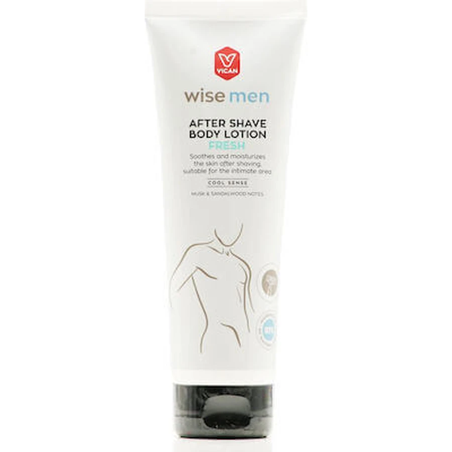 WISE Men's After Shave Body Lotion Fresh Men's Moisturizing Body Lotion for After Shave 200ml