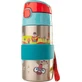 OOPS Stainless Steel Bottle With Straw For 12+ Months 400ml
