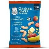 GERBER Snacks Maissticks Met Aardbei & Banaan Voor 10+ Maanden, 28gr