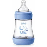 CHICCO Plastic Fles Met Siliconen Speen Voor 0+ Maanden 150ml