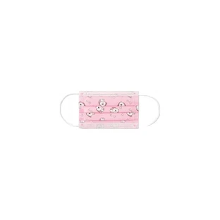 Mouchoirs chirurgicaux pour enfants 3 feuilles Pink Dogs x10