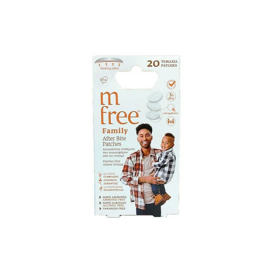 M-FREE Familie Na Bijten Stickers 20 Stuks