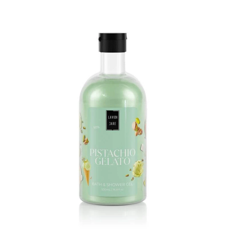 LAVISH Care Bade- und Duschgel Pistachio Gelato Duschgel mit Pistachio Gelato Parfüm 500ml