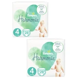 PAMPERS Harmonie Diapers with Sticker No. 4 For 9-14kg 56 pieces (2 Packs of 28 pieces)