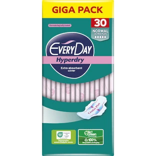 EVERYDAY Giga Pack Hyperdry Normal Ultra Plus 30 pièces