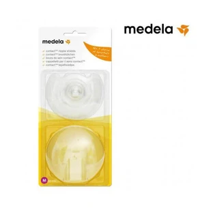 MEDELA Contact Nipple Shields-Silikon Nipple Shields mit Medium Case