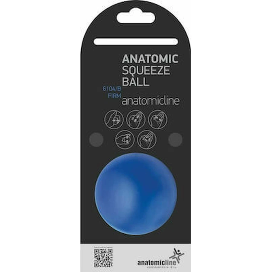 ANATOMIC LINE Hand Exercise Ball Blue Squeeze Ball Firm