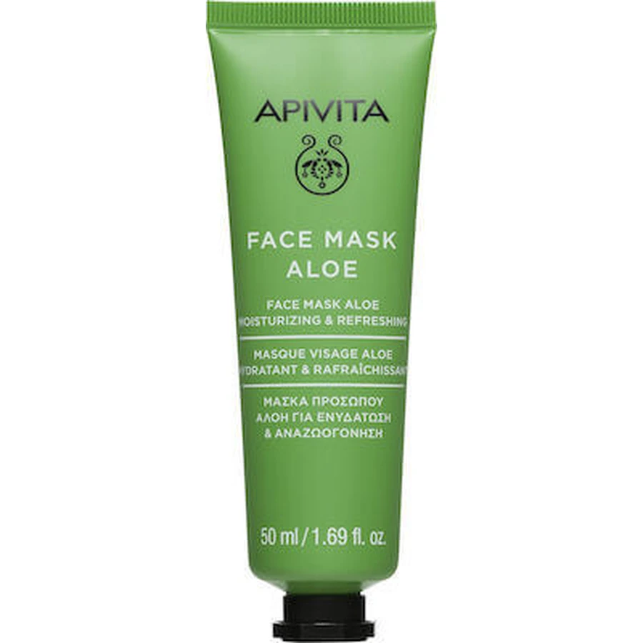 APIVITA Express Beauty Gezichtsmasker Aloë voor hydratatie & verjonging 50ml