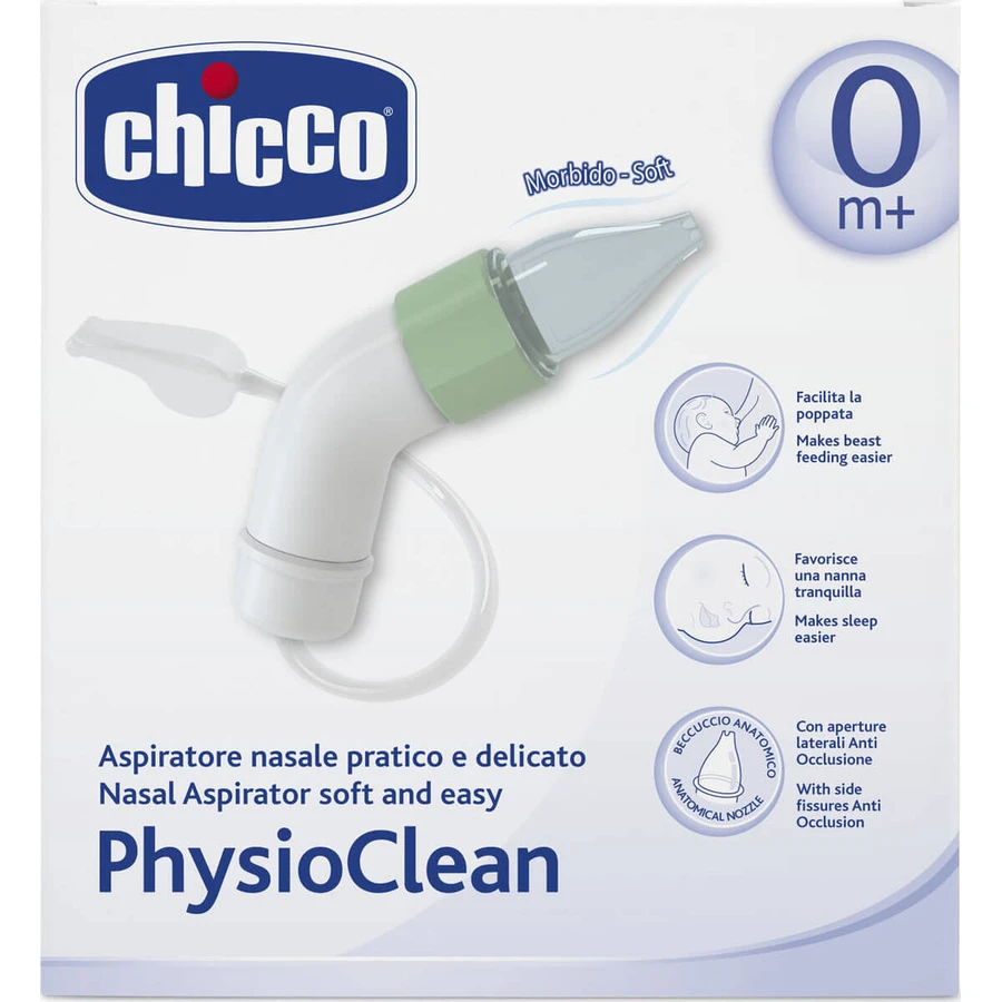 CHICCO PhysioClean Nasensauger-Set 0m+
