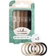 AMBITAS Invisibobble Ecotie Hair Tie Mocha Hair Ribbons 5 Pieces