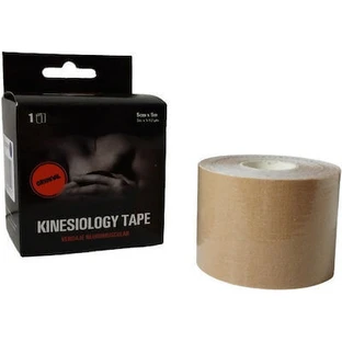 CALVO Kinesitherapie Tape In verschillende kleuren 5cm x 5m - Beige