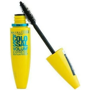 MAYBELLINE The Colossal Volum Express Máscara de pestañas waterproof para volumen Glam Black 10.7ml