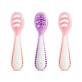 MUNCHKIN Gentle Dip Self-Feeding Spoon For 4+ Months Pink-Purple