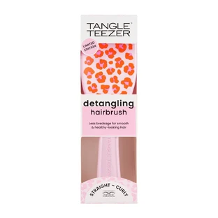 AMBITAS Tangle Teezer Wet Detangling S&C Cepillo desenredante vibrante para cabello seco y mojado con estampado de leopardo