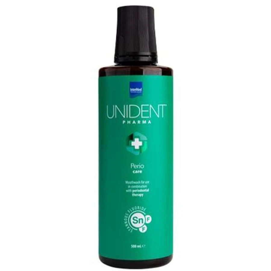 UNIDENT Pharma Mundspülung Perio Care Mundspülung zur Parodontalpflege, 500ml