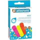 ALFASHIED Strips Kinderen Hypoallergene Elastische Strips Voor Kinderen, (19x55mm & 19x72mm) 24st