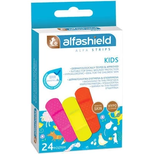 ALFASHIED Strips Kids Hypoallergenic Elastic Strips For Children, (19x55mm & 19x72mm) 24pcs