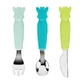 SOPHIE LA GIRAFE Juego de cuchara-cuchillo para bebé