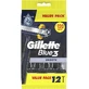 GILLETTE Blauw 3 Wegwerp 12 Stuks