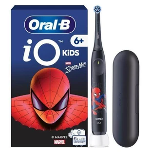 ORAL B iO Kids Spider-Man Black Elektrische Kinderzahnbürste & Reiseetui