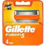 GILLETTE Fusion 5 Ersatzköpfe mit Klingen & Schmierband 4 Stück