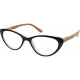 EYELEAD Gafas de lectura-Presbicia Burdeos Mariposa con brazo de madera E206 +1.25