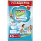 BABYLINO Sensitive Swim Pants Swim Pants No. 4-5 9-15kg 14 Pieces