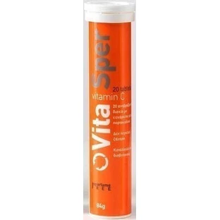 VITASPER Vitamine C met sinaasappelsmaak 1000mg 20 tabletten