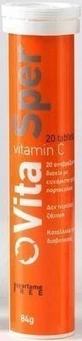 VITASPER Vitamin C with Orange Flavour 1000mg 20 Tablets