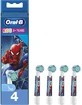 ORAL B Kids Spiderman vervangende elektrische opzetborstels 4 stuks