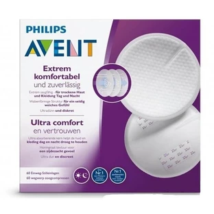 PHILIPS Avent Ultra Comfort And Confidence Discos absorbentes desechables Día y Noche x60