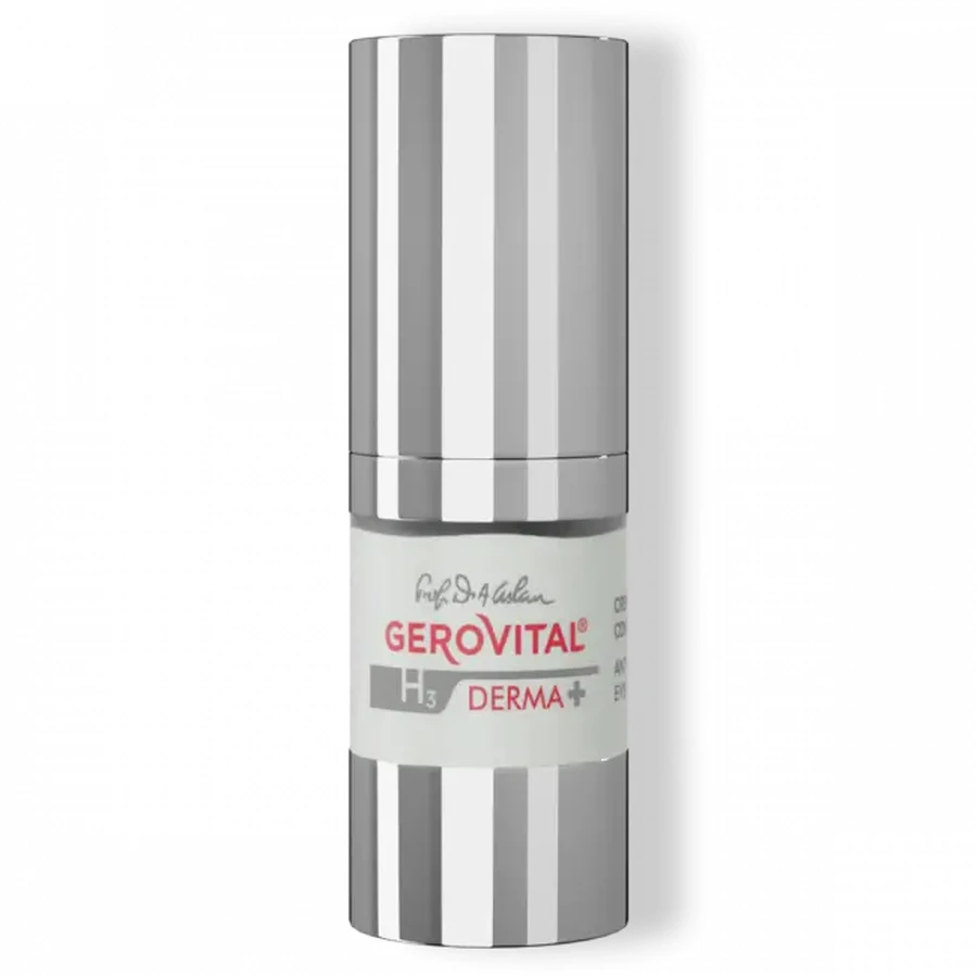 Gerovital H3 Derma+ Contorno de ojos Antiarrugas, 15 ml